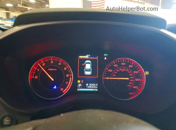 4S3GTAM60H3733508 2017 SUBARU IMPREZA White Vista del cuadro de instrumentos