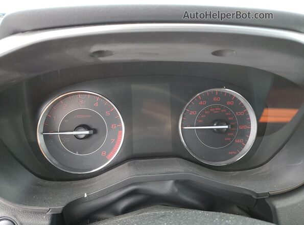 4S3GTAM60L3722761 2020 SUBARU IMPREZA Silver Widok zestawu wskaźników