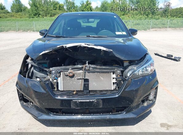 4S3GTAM61H3715129 2017 SUBARU IMPREZA Black Vista interior trasera
