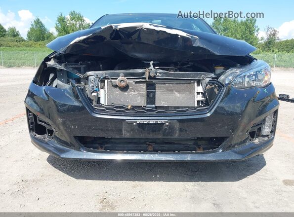 4S3GTAM61H3715129 2017 SUBARU IMPREZA Black Vista frontal