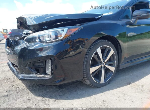 4S3GTAM61H3715129 2017 SUBARU IMPREZA Black 