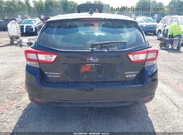 4S3GTAM61H3715129 2017 SUBARU IMPREZA Black 