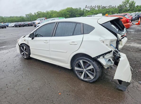 4S3GTAM61J3721356 2018 SUBARU IMPREZA White Задня ліва чверть