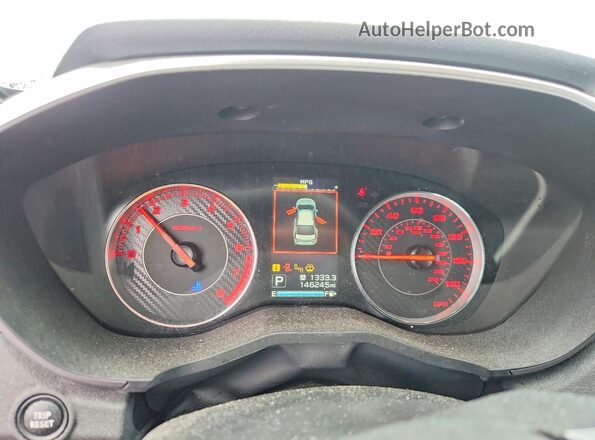 4S3GTAM61J3721356 2018 SUBARU IMPREZA White Вид щитка приладів