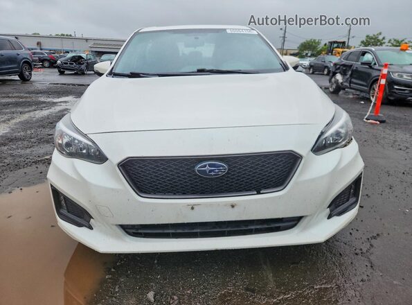 4S3GTAM61J3721356 2018 SUBARU IMPREZA White Вид спереду
