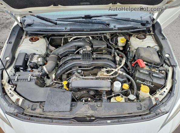 4S3GTAM61J3721356 2018 SUBARU IMPREZA White Вид задньої частини салону