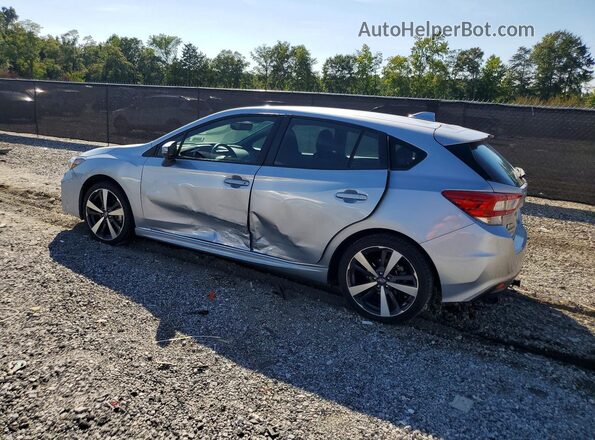 4S3GTAM61K3701707 2019 SUBARU IMPREZA Серебряный Задняя левая четверть
