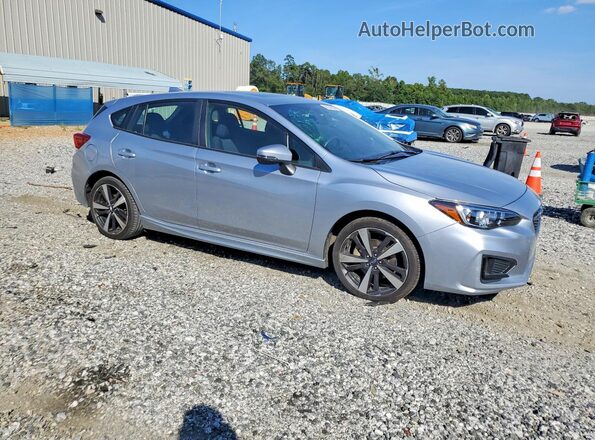 4S3GTAM61K3701707 2019 SUBARU IMPREZA Серебряный Передняя правая четверть