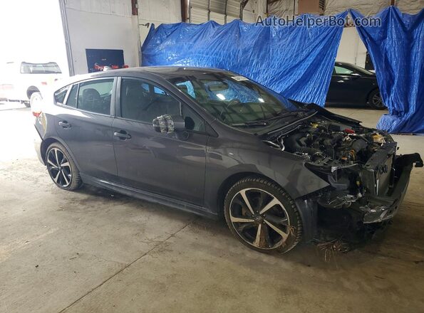 4S3GTAM61L3735468 2020 SUBARU IMPREZA Gray Delantero derecho