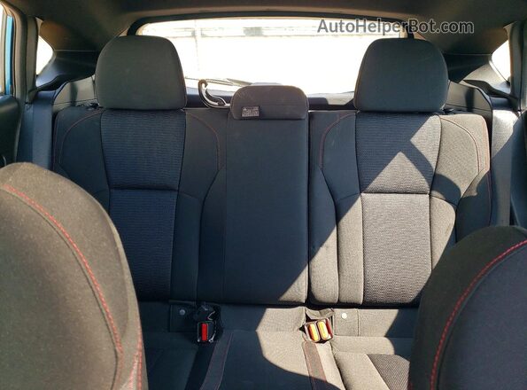 4S3GTAM62H3731159 2017 SUBARU IMPREZA Blue Вид задніх сидінь