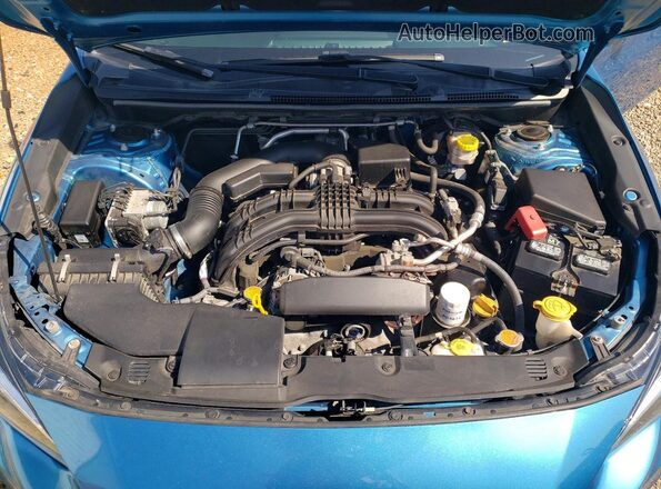 4S3GTAM62H3731159 2017 SUBARU IMPREZA Blue Вид підкапотного простору