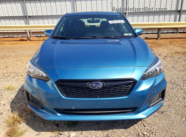 4S3GTAM62H3731159 2017 SUBARU IMPREZA Blue Вид спереду