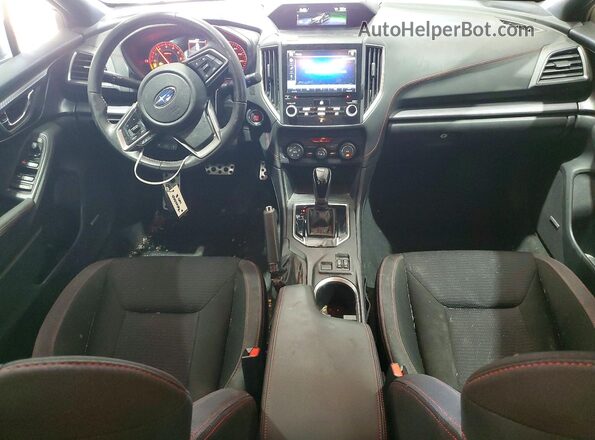 4S3GTAM62H3740041 2017 SUBARU IMPREZA Серебряный Вид панели приборов