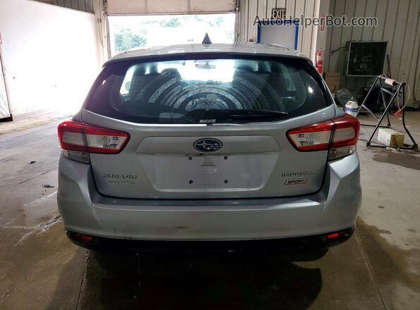 4S3GTAM62H3740041 2017 SUBARU IMPREZA Серебряный Вид сзади