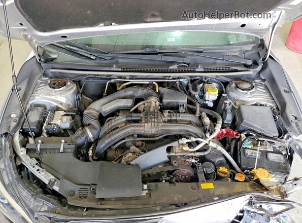 4S3GTAM62H3740041 2017 SUBARU IMPREZA Серебряный Вид задней части салона