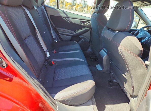 4S3GTAM65K3728313 2019 SUBARU IMPREZA Red Vista de los asientos traseros