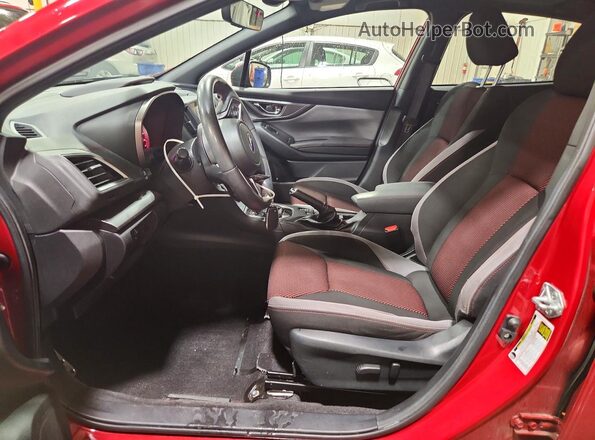4S3GTAM65N3728414 2022 SUBARU IMPREZA Red Front interior view