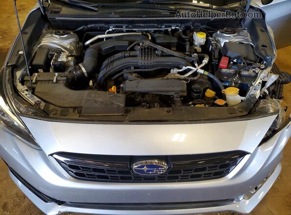 4S3GTAM66L3703650 2020 SUBARU IMPREZA Серебряный Вид задней части салона
