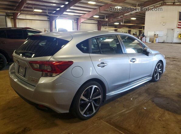 4S3GTAM66L3703650 2020 SUBARU IMPREZA Серебряный Задняя правая четверть