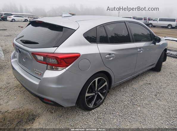 4S3GTAM67L3724006 2020 SUBARU IMPREZA Серебряный Задняя правая четверть