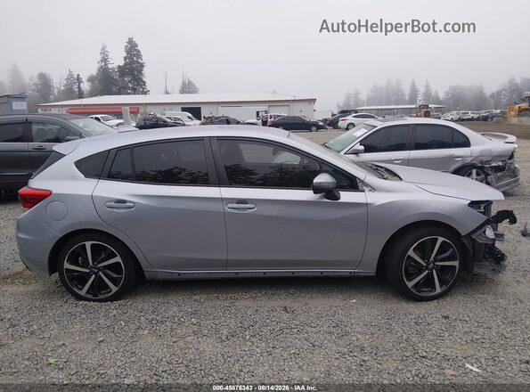 4S3GTAM67L3724006 2020 SUBARU IMPREZA Серебряный Панорамный вид салона 360°