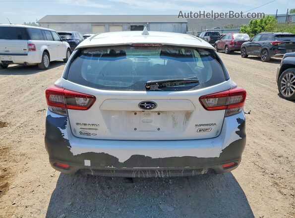 4S3GTAM68M3708950 2021 SUBARU IMPREZA White Rear view