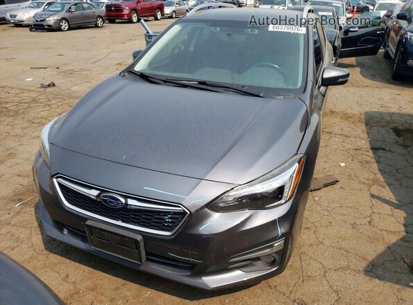4S3GTAS61K3733625 2019 SUBARU IMPREZA Gray Вид спереду