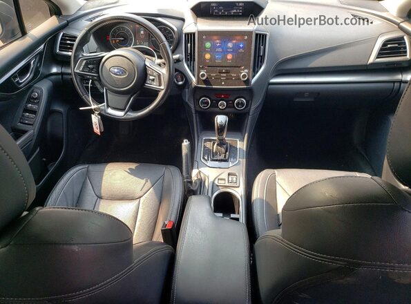 4S3GTAS61K3733625 2019 SUBARU IMPREZA Gray Вид панелі приладів