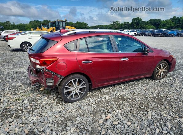 4S3GTAS64K3700604 2019 SUBARU IMPREZA Красный Задняя правая четверть
