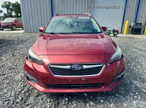 4S3GTAS64K3700604 2019 SUBARU IMPREZA Красный Вид спереди