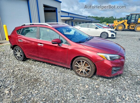 4S3GTAS64K3700604 2019 SUBARU IMPREZA Красный Передняя правая четверть