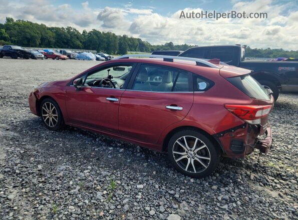 4S3GTAS64K3700604 2019 SUBARU IMPREZA Красный Задняя левая четверть
