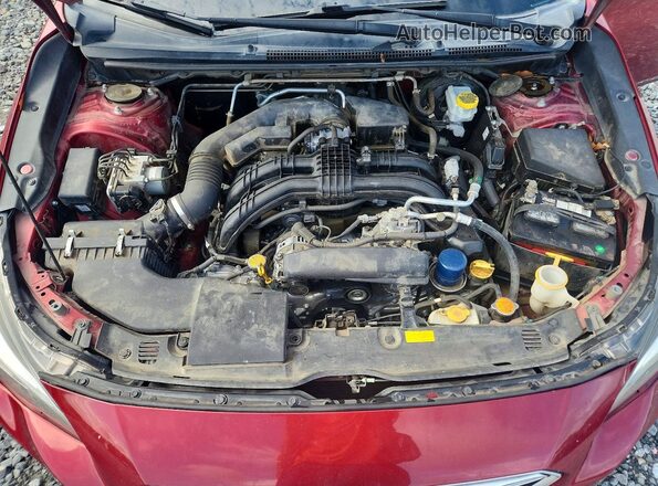 4S3GTAS64K3700604 2019 SUBARU IMPREZA Красный Вид подкапотного пространства