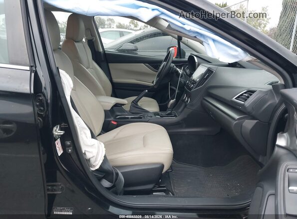 4S3GTAT61H3750481 2017 SUBARU IMPREZA Black Vista interior delantera