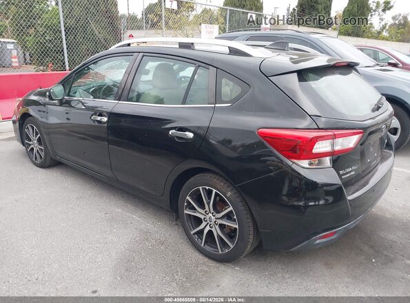 4S3GTAT61H3750481 2017 SUBARU IMPREZA Black Trasero izquierdo