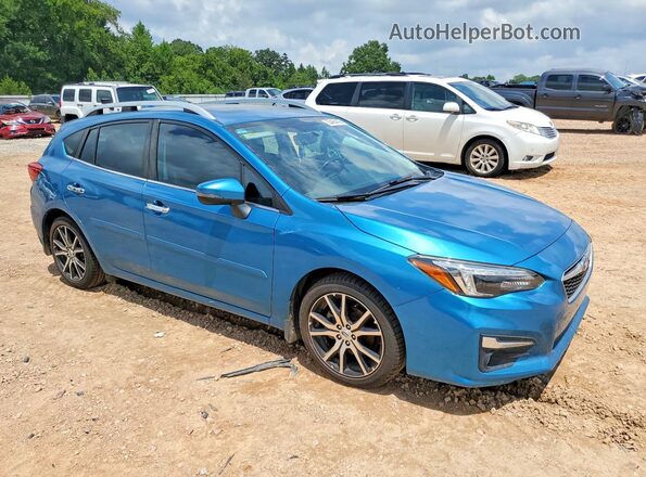 4S3GTAT63H3706854 2017 SUBARU IMPREZA Blue Front right