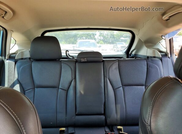 4S3GTAT63H3706854 2017 SUBARU IMPREZA Blue Rear seats view