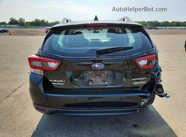 4S3GTAT63L3729463 2020 SUBARU IMPREZA Black Vista trasera