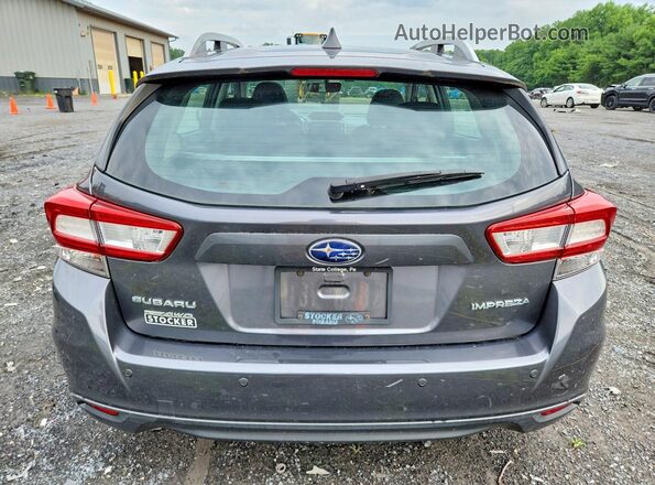 4S3GTAT64J3752893 2018 SUBARU IMPREZA Gray Vista trasera