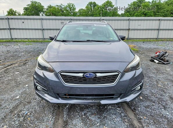 4S3GTAT64J3752893 2018 SUBARU IMPREZA Gray Vista frontal