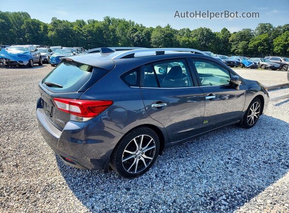 4S3GTAT64J3752893 2018 SUBARU IMPREZA Gray Trasero derecho