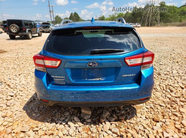 4S3GTAT64K3724061 2019 SUBARU IMPREZA Синий Вид сзади