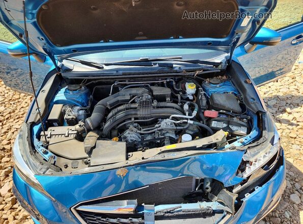 4S3GTAT64K3724061 2019 SUBARU IMPREZA Синий Вид подкапотного пространства