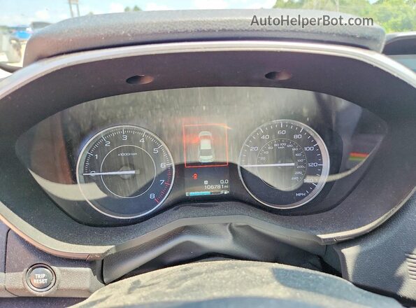 4S3GTAT64K3724061 2019 SUBARU IMPREZA Синий Вид щитка приборов