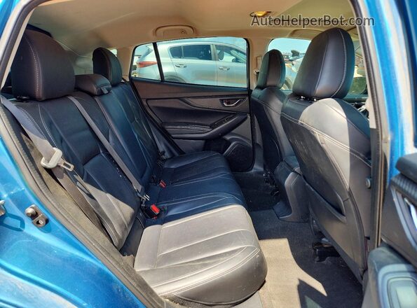 4S3GTAT64K3724061 2019 SUBARU IMPREZA Синий Вид задней части салона