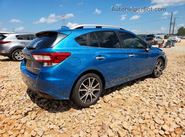 4S3GTAT64K3724061 2019 SUBARU IMPREZA Синий Задняя правая четверть