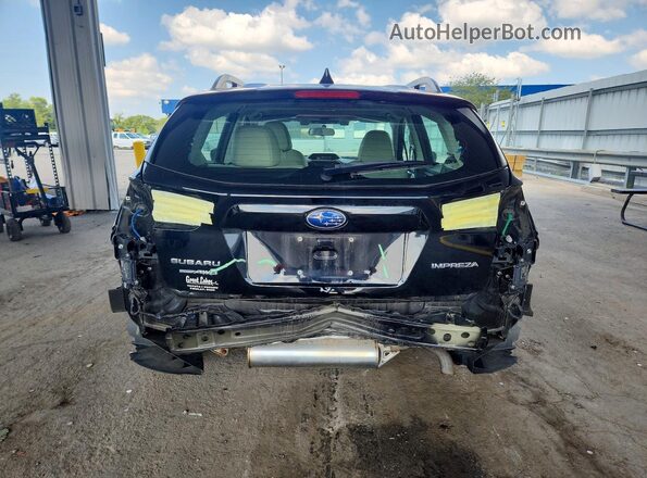 4S3GTAT65K3711092 2019 SUBARU IMPREZA Черный Вид сзади