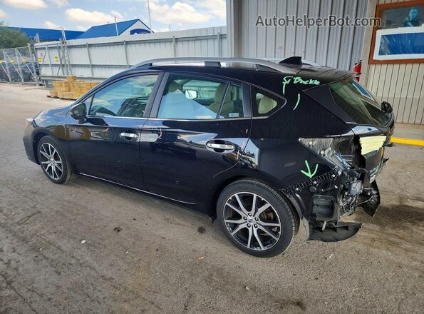 4S3GTAT65K3711092 2019 SUBARU IMPREZA Черный Задняя левая четверть