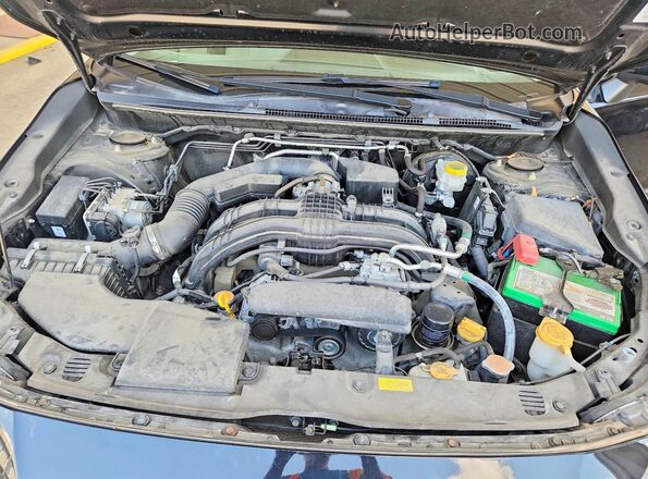 4S3GTAT65K3711092 2019 SUBARU IMPREZA Черный Вид задней части салона