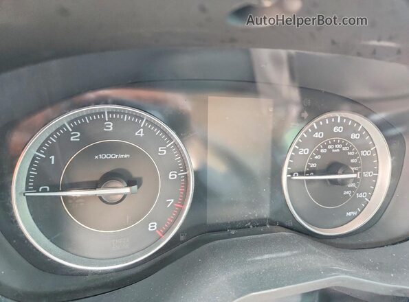 4S3GTAT67J3703946 2018 SUBARU IMPREZA White Սարքավորումների վահանակի տեսք